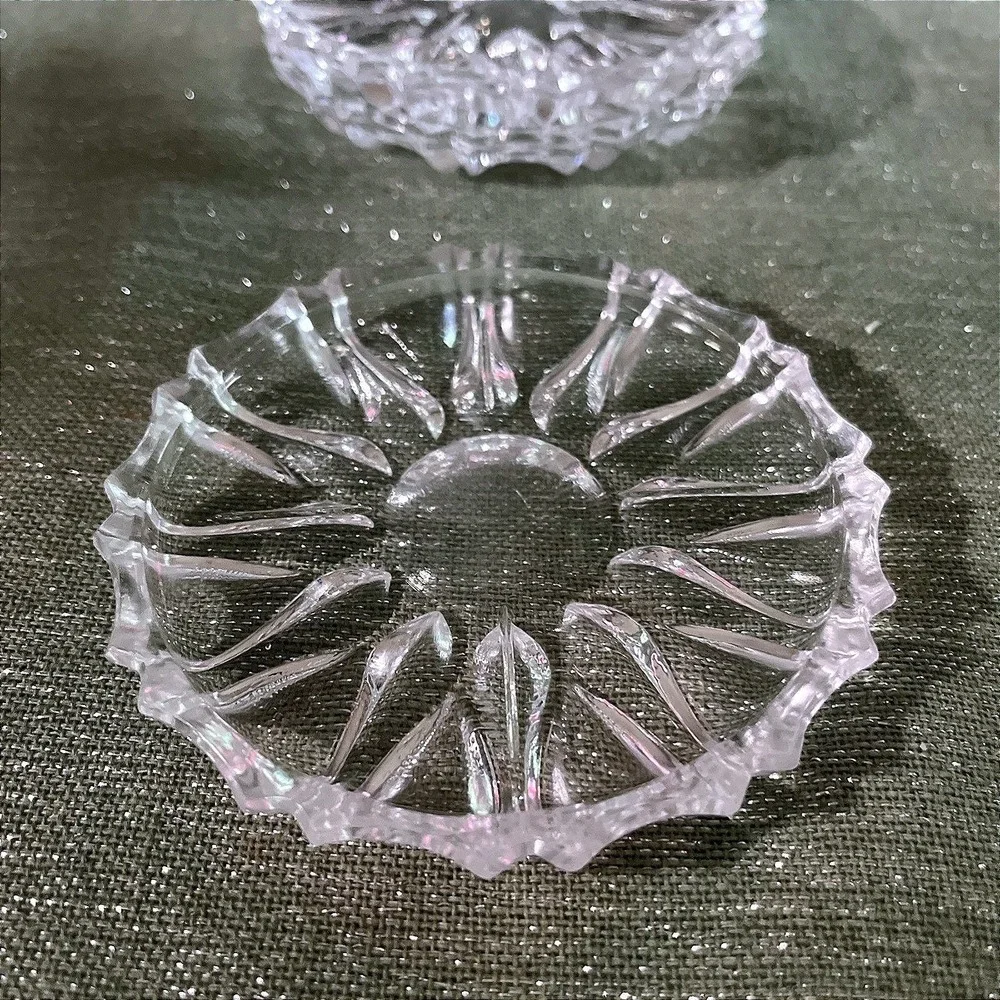 Princess House 24% Lead Crystal~Set of 11 Coasters~Could  Be Used As Butter Pats